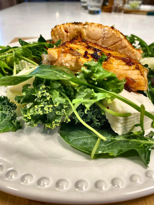 Salmon salad